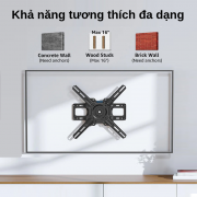 Giá treo tivi sát tường MOUNTUP YMU0089 43-75inch - 3