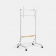Giá treo tivi di động Hyperwork TVC02 kệ gỗ 37 - 75 inch - 4