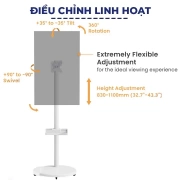 Giá treo màn hình máy tính di động E2190 17 - 35 inch - 6