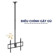 Giá treo tivi thả trần xoay 360 E565 55 - 100 inch hàng chất lượng cao - 2