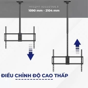 Giá treo tivi thả trần xoay 360 E565 55 - 100 inch hàng chất lượng cao - 4