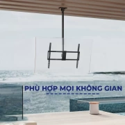 Giá treo tivi thả trần xoay 360 E565 55 - 100 inch hàng chất lượng cao - 6