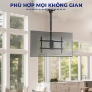 Giá treo tivi thả trần xoay 360 E565 55 - 100 inch hàng chất lượng cao - 7
