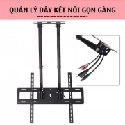Giá treo tivi thả trần cỡ lớn E580 55 - 90inch 2 ống trụ - 6