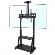 Giá treo tivi di động E1989 32 - 75 inch có kệ đặt được CPU - 1