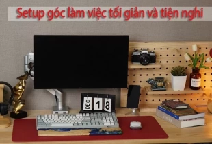 Những lưu ý để có được một góc làm việc tối giản và tiện nghi