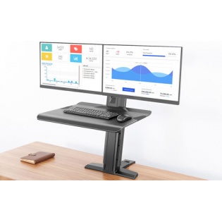 Chân Đỡ 2 Màn Hình Máy Tính Để Bàn NB ST25-2A 19-27 inch - 1