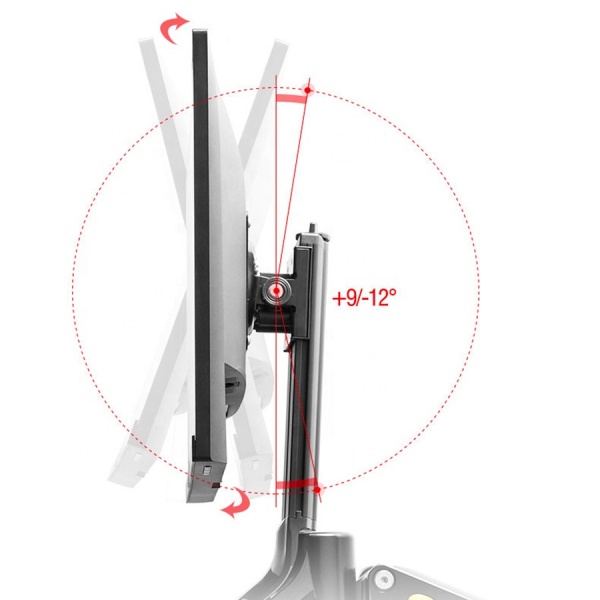 Giá treo tường một màn hình máy tính NB MC40 24 - 35 Inch - 2