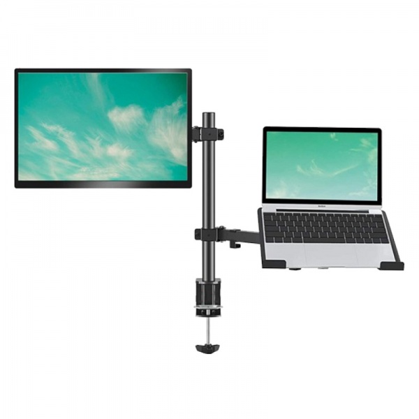 Giá Treo Màn Hình Kèm Giá Đỡ Laptop Ergotek EZ4 phù hợp với màn kich thức từ 17 - 32 inch