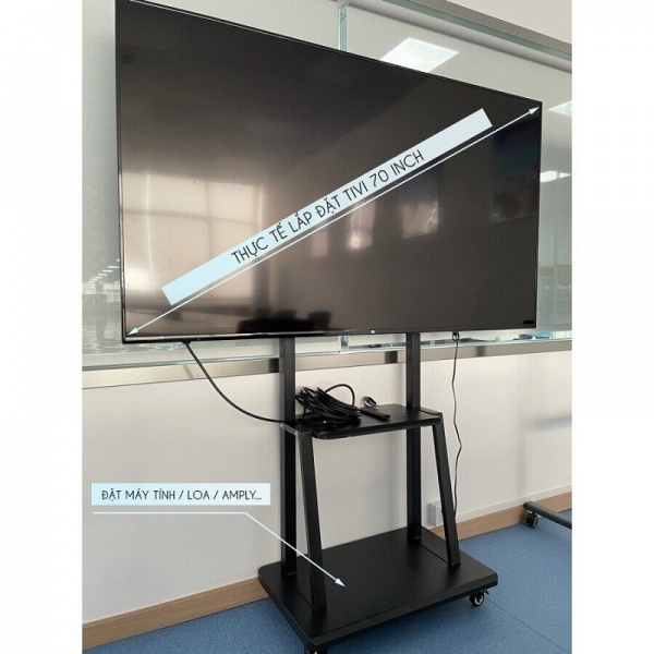 Giá Treo Tivi Di Động ErgoTek E1900 phù hợp màn hình từ 32 - 70 Inch